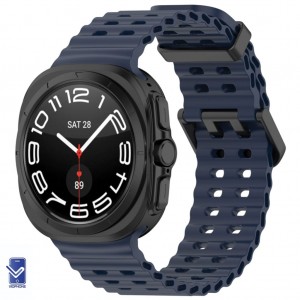 بند سیلیکونی ساعت  سامسونگ Galaxy Watch Ultra مدل Marine