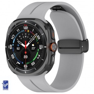 بند سیلیکونی ساعت سامسونگ گلکسی Watch Ultra مدل Magnetic Buckle