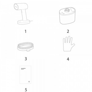 اتو بخار دستی شیائومی Xiaomi Mijia Handheld Portable Steam Iron  توان 1200 وات
