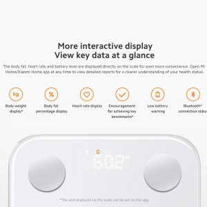 ترازو هوشمند شیائومی xiaomi Body Composition Scale S400