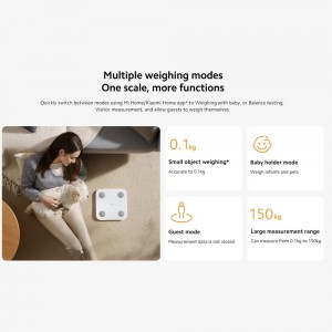 ترازو هوشمند شیائومی xiaomi Body Composition Scale S400
