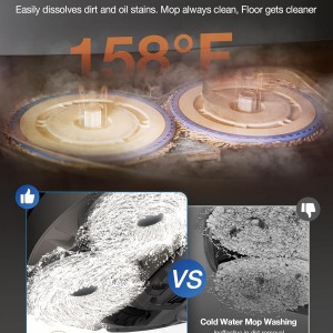 جارو رباتیک اکووکس مدل Ecovacs T30s Combo Robot Vacuum Cleaner