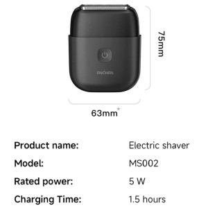 مینی ریش‌تراش شارژی مسافرتی ضدآب انچن شیائومی Xiaomi ENCHEN MS002