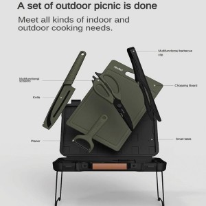 ست ابزار باربیکیو شیائومی مدل Xiaomi Nextool Barbecue Tool Set Camping Outdoor NE20261