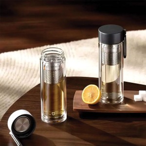 فلاسک شیشه‌ای دو لایه مسافرتی  میجیا شیائومی  مدل MJBLB01PL