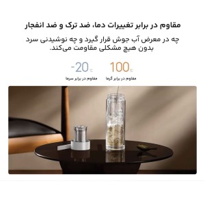 فلاسک شیشه‌ای دو لایه مسافرتی  میجیا شیائومی  مدل MJBLB01PL