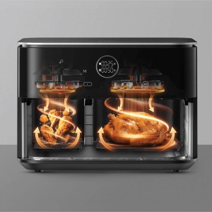 هواپز بدون روغن چند منظوره شیائومی مدل Xiaomi Dual Zone Air Fryer 10L MAF-D1001