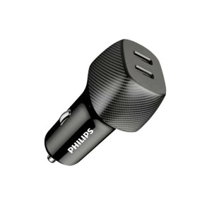 شارژر فندکی فست شارژ فیلیپس  مدل  Philips DLP5522CC توان 60 وات