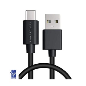 کابل شارژ USB به تایپ سی پاورولوژی 1.2 متر مدل Powerolgy PUC3ABK