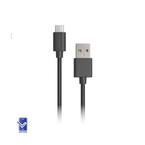 خرید کابل شارژ USB به تایپ سی پاورولوژی 1.2 متر مدل Powerolgy PUC3ABK