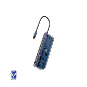 هاب شارژر پاورولوژی مدل Powerology 7 in 1 USB-C MULTI HUB-P71USHTP