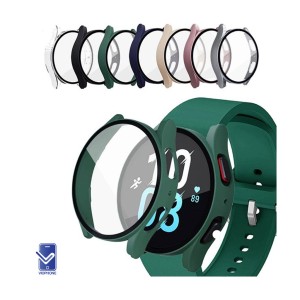 کاور محافظ گلس دار ساعت هوشمند سامسونگ گلکسی واچ 5 مدل40/44mm