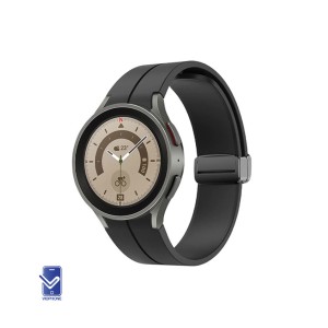 بند سیلیکونی ساعت سامسونگ گلکسی Watch 5 Pro مدل Magnetic Buckle اصل