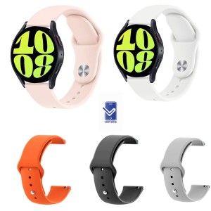 بند سیلیکونی ساعت سامسونگ Galaxy Watch 6 مدل دکمه ای