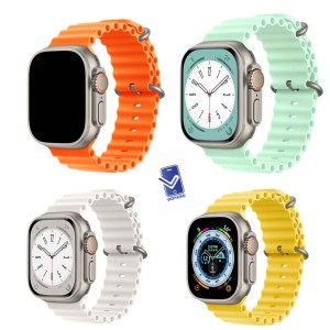 بند ساعت هوشمند اپل واچ مدل اوشن لوپ مناسب سایزهای42/44/45/49mm