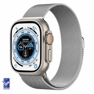 بند ساعت هوشمند  اپل واچ اولترا  49mm حصیری میلانس