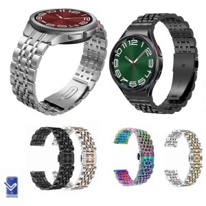 بند ساعت سامسونگ گلکسی Watch 6 Classic استیل 7Bead