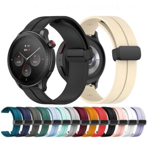بند سیلیکونی ساعت امازفیت GTR 4 مدل Magnetic Buckle