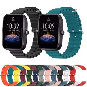 بند ساعت امازفیت Amazfit Bip3/3pro مدل اوشن لوپ