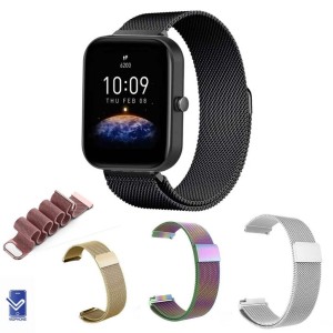 بند ساعت Amazfit Bip3/3pro حصیری میلانس