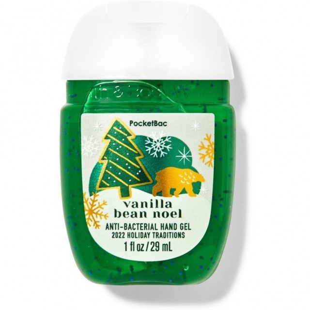 ژل ضدعفونی کننده دست بث اند بادی ورکز وانیلا بین نوئل vanilla bean noel