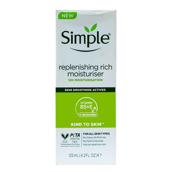 کرم آبرسان و مرطوب کننده 12 ساعته ریچ سیمپل