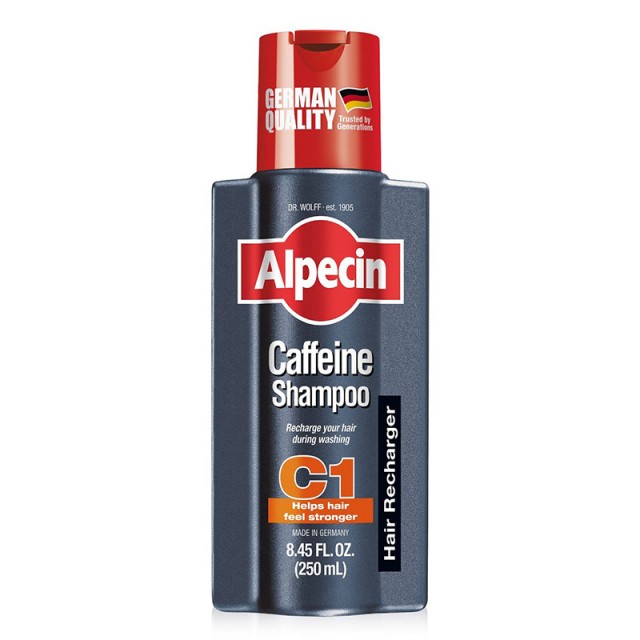 شامپو آلپسین سی وان کافئین دار و ضد ریزش Alpecin Caffeine Shampoo C1
