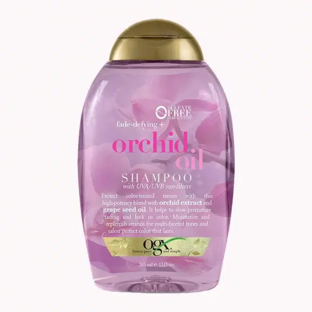 شامپو موی رنگ شده روغن ارکیده او جی ایکس
