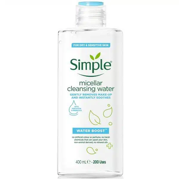 میسلار واتر سیمپل مناسب پوست خشک و حساس 400 میل Water Boost