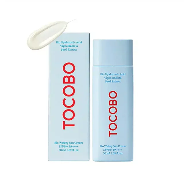 ضدافتاب بیو واتری هیالورونیک اسید کرمی توکوبو Tocobo Bio Watery Sun Cream SPF50+ PA++++ 50ml