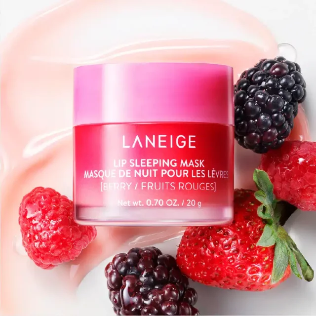 ماسک لب شب (توت فرنگی) لانیژ | Laneige Lip Sleeping Mask Berry