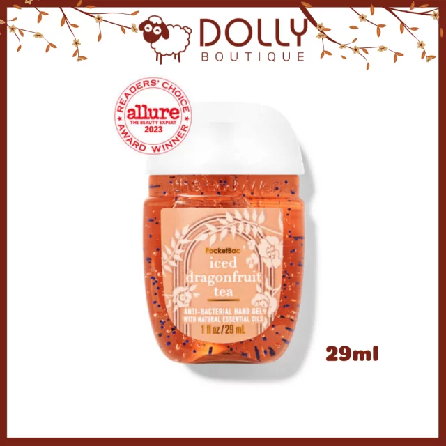 ژل دست چای سرد دراگون فروت iced dragonfruit tea