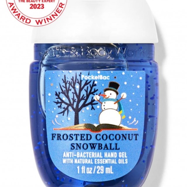 ژل ضد عفونی کننده گلوله برفی نارگیلی frosted coconut snowball