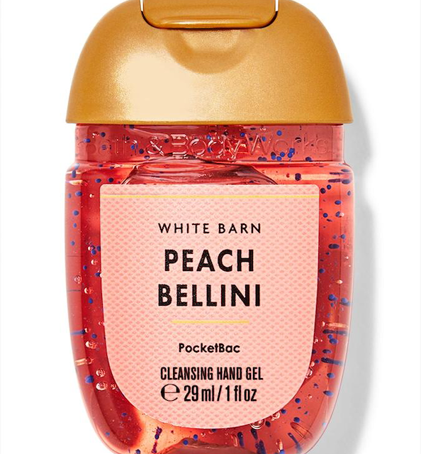 ژل دست ضدعفونی کننده بث اند بادی ورکز Peach Bellini