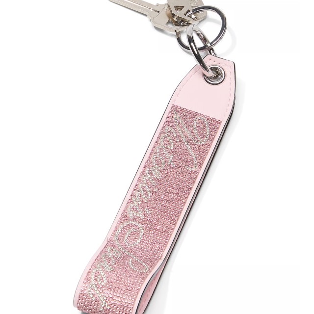 اویز نگینی صورتی