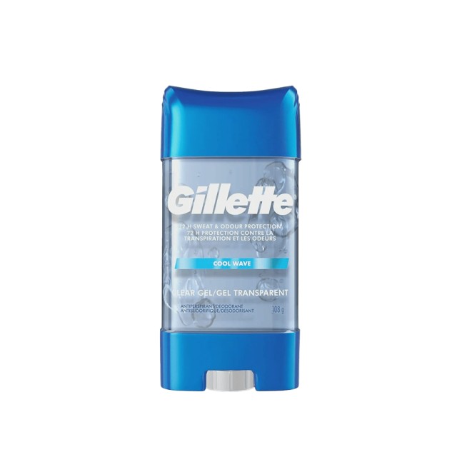 مام ژلی ضدتعریق مردانه ژیلت 72 ساعته مدل Cool Wave
