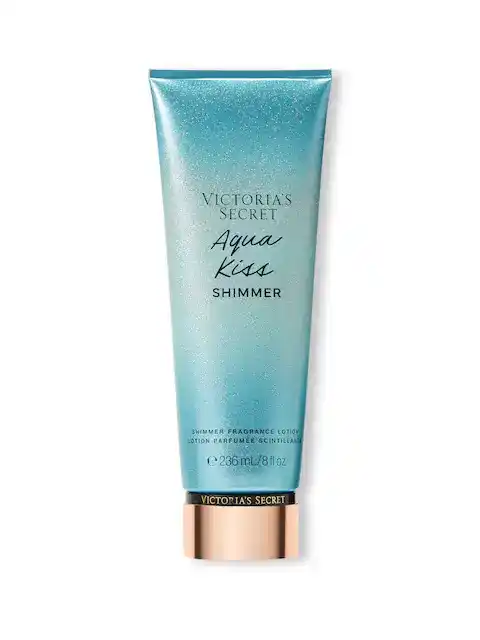 لوسیون بدن شاین آکوا کیس ویکتوریا سکرت Victorias Secret Shimmer Fragrance Lotion Aqua Kiss 236Ml