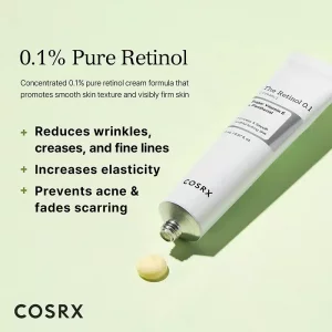 کرم جوانساز رتینول 0.1٪ کوزارکس 20 میل COSRX The Retinol 0.1 Cream