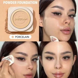 پنکیک کرم پودری ش__یگ__lam | رنگ porcelain