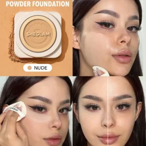 پنکیک کرم پودری ش__یگ__lam | رنگ nude