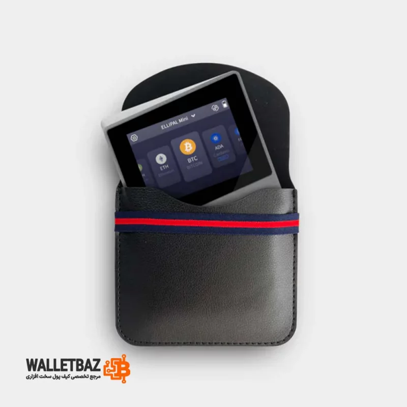 کیف چرمی اورجینال کیف پول سخت افزاری الیپال تایتان مینی