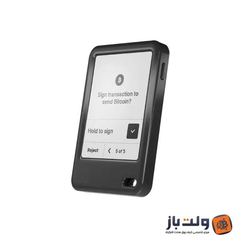کیف پول سخت افزاری لجر نانو نسل 5 Ledger Nano Gen جن فایو