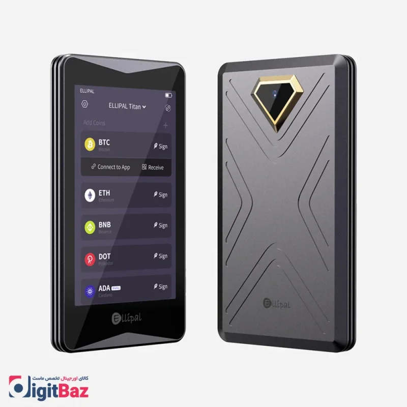 کیف پول سخت افزاری الیپال تایتان دو  2 Ellipal Titan