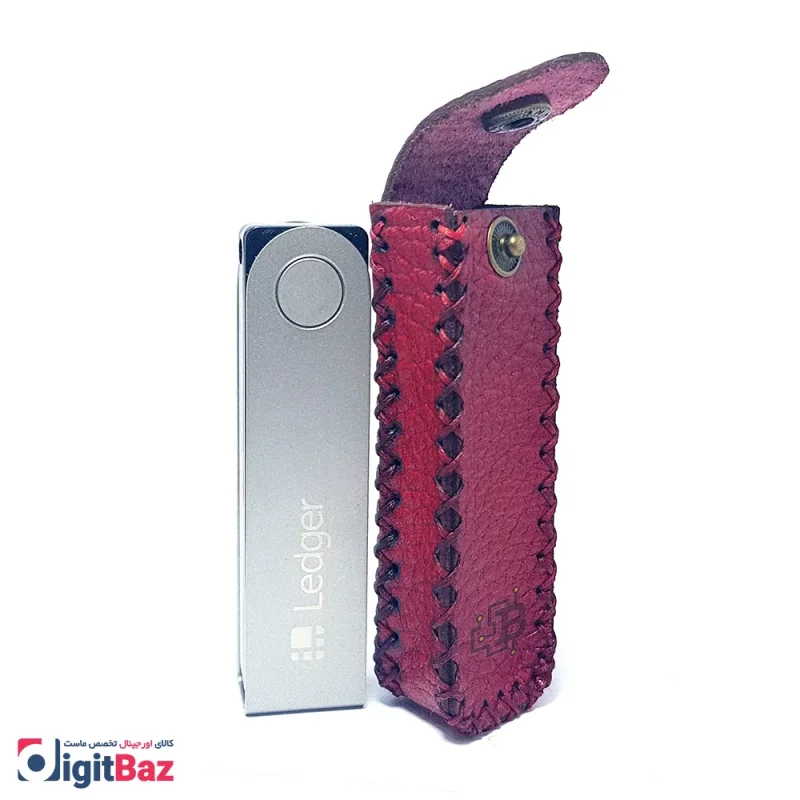 کیف چرمی محافظ کیف پول سخت افزاری لجر نانو ایکس