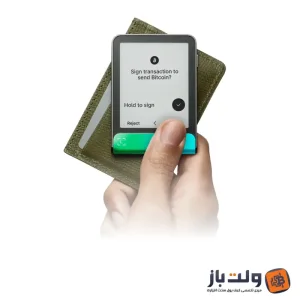 کیف پول سخت افزاری لجر فلکس Ledger Flex به همراه کلید ریکاوری لجر (Ledger Recovery Key)