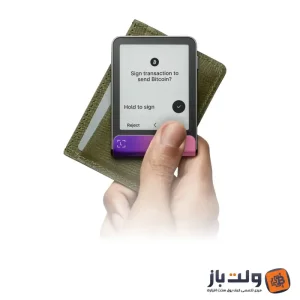 کیف پول سخت افزاری لجر فلکس Ledger Flex به همراه کلید ریکاوری لجر (Ledger Recovery Key)