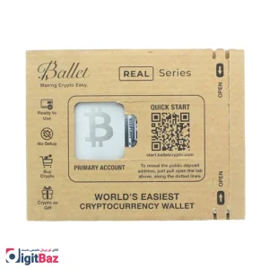 کیف پول سخت افزاری غیر الکترونیکی بَلِت مدل Ballet Real Bitcoin