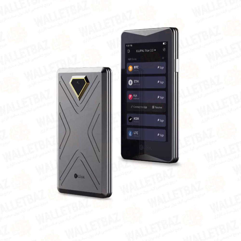 کیف پول الیپال تایتان (Ellipal Titan) برای نگه داری تتر