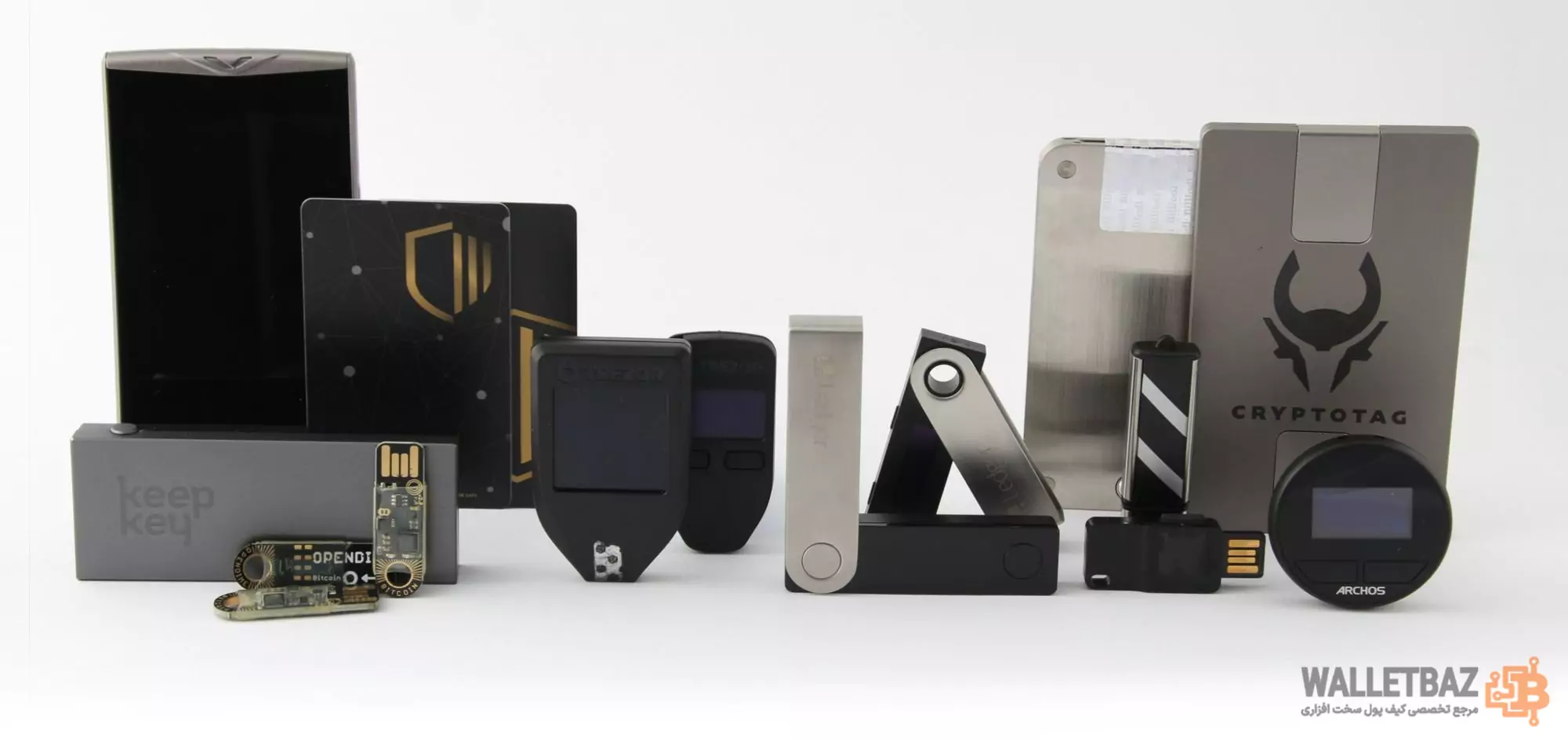 انواع کیف پول های سخت افزاری با امنیت بالا