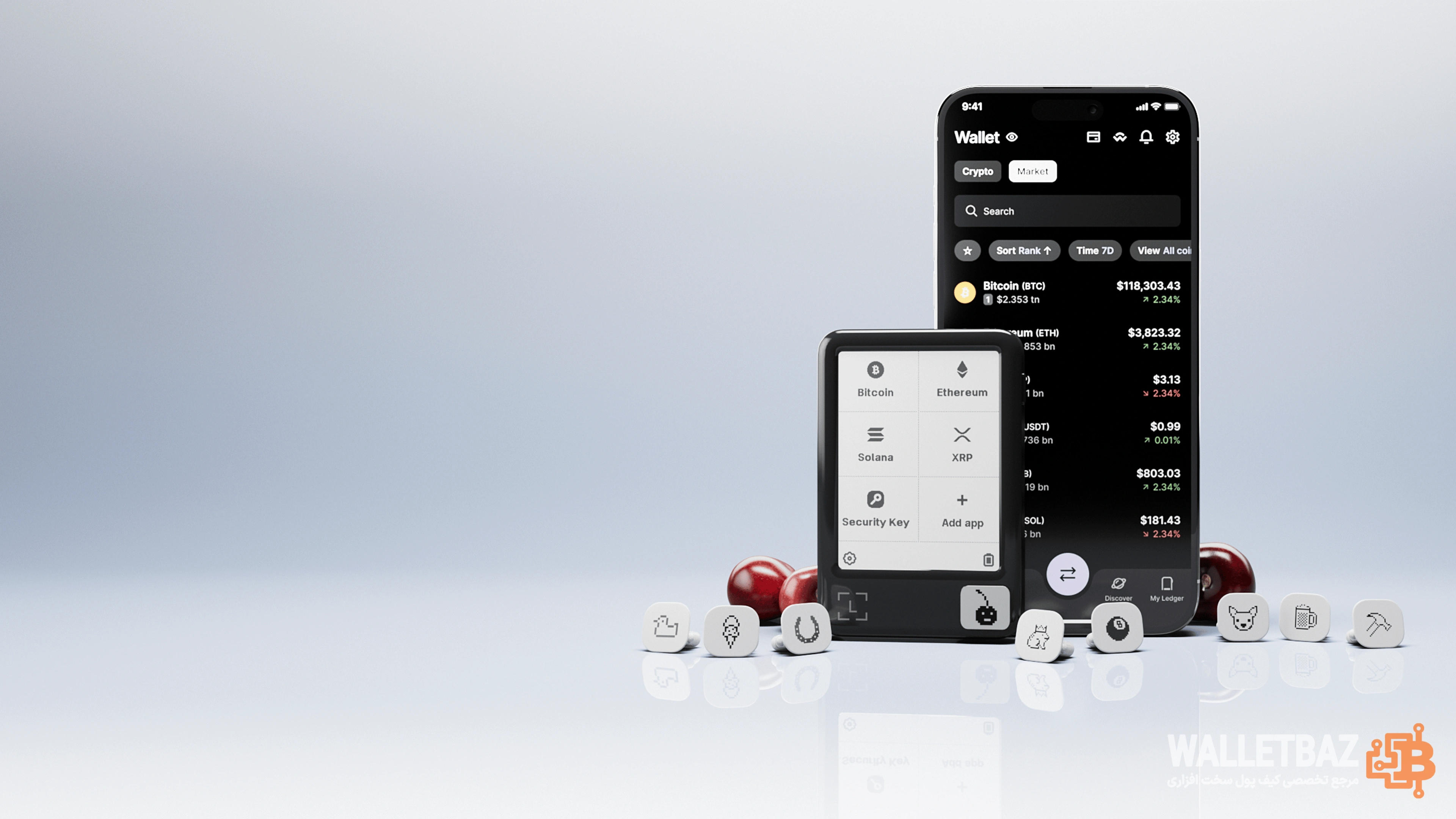اپلیکیشن Ledger wallet و اتصال به لجر نانو نسل 5